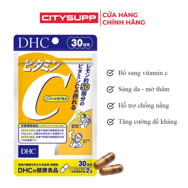 Viên uống DHC Bổ sung Vitamin C