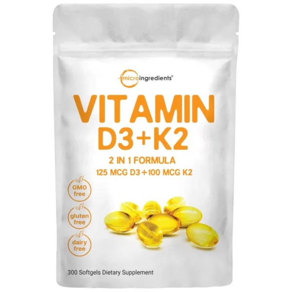 Vitamin D3 + K2 (300 Viên) Micro Ingredients