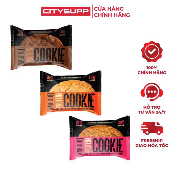 Warrior COOKIES Protein, Bánh Bổ Sung Protein
