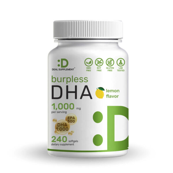 Deal Supplement DHA (240 Viên) | Bổ sung Omega-3, 1000mg EPA, 500mg DHA