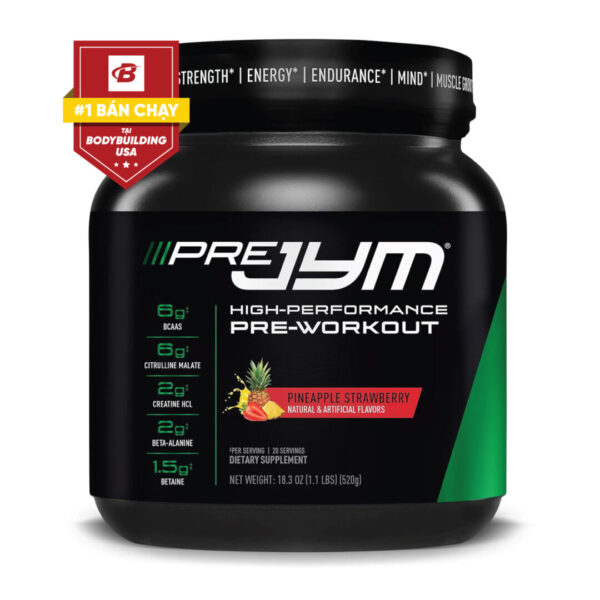 Pre-Workout Pre JYM (20 Servings)